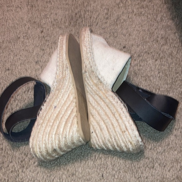 Loft open toe hemp wedges open back - Picture 2 of 5